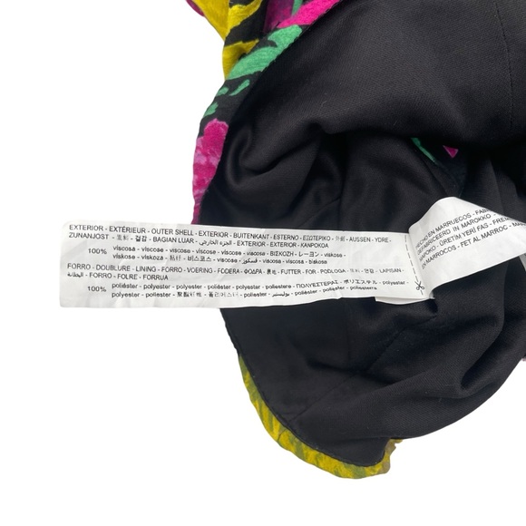 Zara Floral Top Long Sleeve Cropped Size XS - Picture 7 of 9